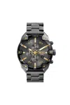 Diesel Spiked Two-tone Stainless Steel Watch