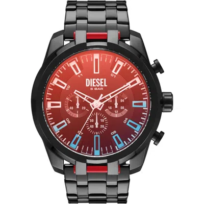 DIESEL DIESEL® SPLIT CHRONOGRAPH BRACELET WATCH, 51MM