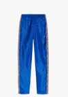 Diesel Sport Byoom Track Pants In Navy Blue In Blue