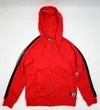 Diesel Sport Trasteer Zip-up Hoodie In Red In Red