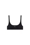 Diesel Sports Bra With Cut-out Logo