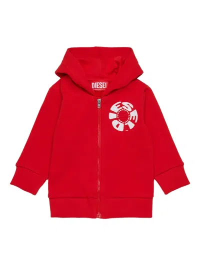 Diesel Babies' Spravonb Hoodie In Red
