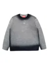 DIESEL SPRAYED-FINISH JUMPER