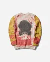 Diesel Men's Fuzzy Sweater With Pop Print In Multicolor