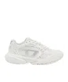 Diesel S-pro-v-dense Rhinestone-embellished Mesh Sneakers In Multi