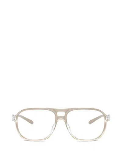 Diesel Square-frame Glasses In Neutral