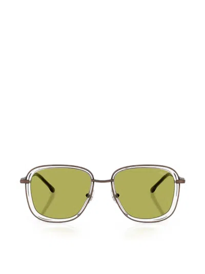 Diesel Square-frame Sunglasses In Green
