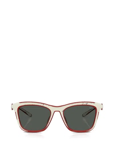 Diesel Square-frame Sunglasses In Neutral