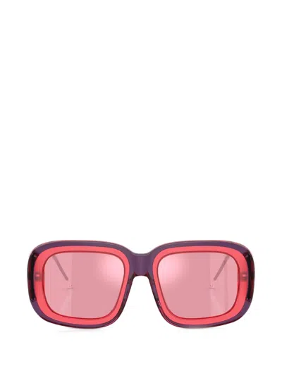 Diesel Square-frame Sunglasses In Purple