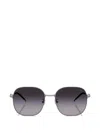 Diesel Square-frame Sunglasses In Silver