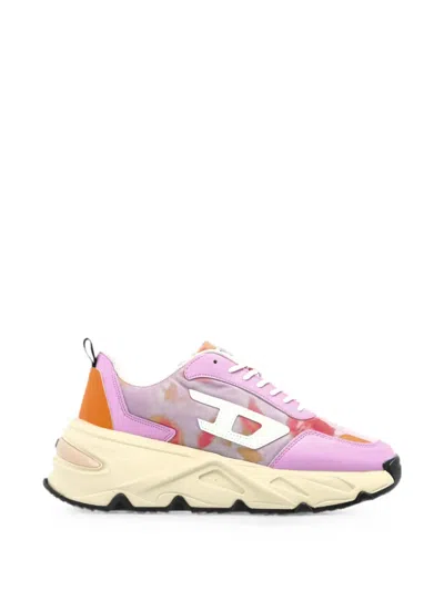 Diesel S-savannah Tulu Sneakers Mit Plateau In Pink