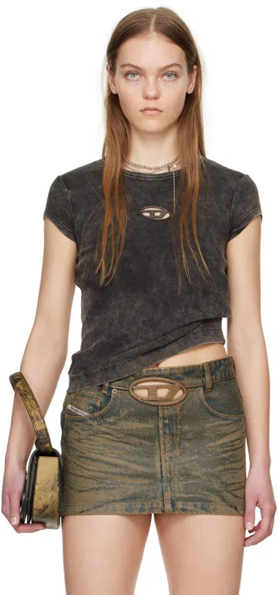 Diesel Ssense Exclusive Brown T-shirt In 7dd