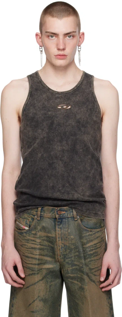 Diesel Ssense Exclusive Brown Tank Top In 7dd