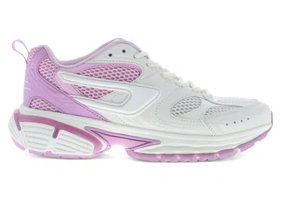Pre-owned Diesel Sserendipity Prox (women's) Sneakers In Pink/white In Multi