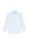 Diesel Stripe-pattern Shirt In Blue