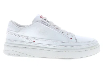 Pre-owned Diesel Ssinna Low Tk (women's) Sneakers In Jester Red/bright White