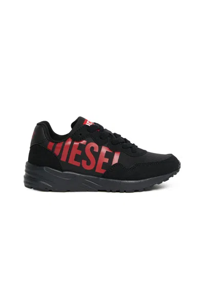 Diesel Sneakers Basse Star Light Con Logo In Black