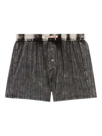 Diesel Stark-dnm Boxer Briefs In Gray