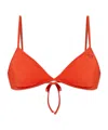 Diesel Cloudy Bikini Top In Red