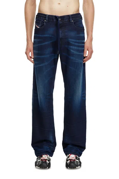 Diesel Straight 2080 D-reel Joggjeans In Blu