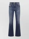 Diesel Straight Fit Trousers Belt Loops In Blue