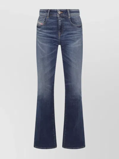 DIESEL STRAIGHT FIT TROUSERS BELT LOOPS