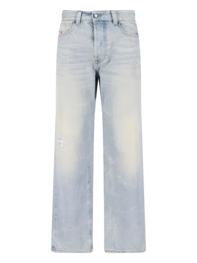 Diesel Straight Jeans 1988 D-ark In Blue
