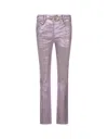 Diesel Straight Jeans 1989 D-mine 0pgap In Pink In Pink