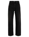 Diesel Straight Jeans 2010 D-macs 09j96 Man Jeans Black Size 33w-32l Cotton In Black
