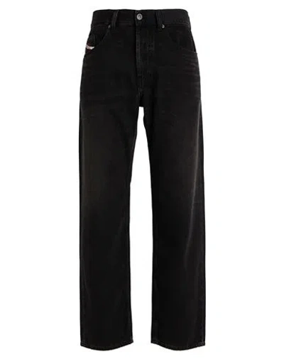 Diesel Straight Jeans 2010 D-macs 09j96 Man Jeans Black Size 33w-32l Cotton