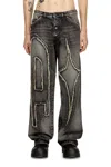 Diesel X Thug Club D-thugclub Jeans In Black