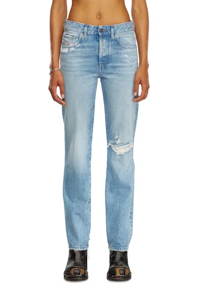 Diesel Straight Jeans In Blue