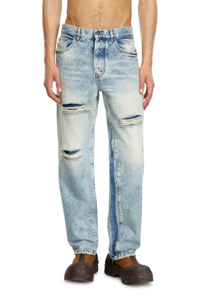 Diesel Straight Jeans In Blue