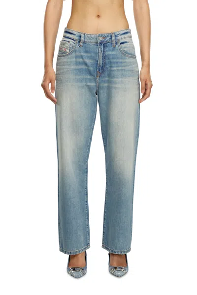 Diesel Straight Jeans In Blue