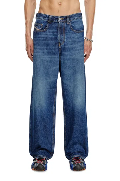 Diesel Straight Jeans In Blue