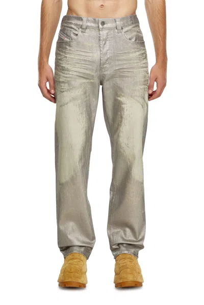 Diesel Straight Jeans In Grey