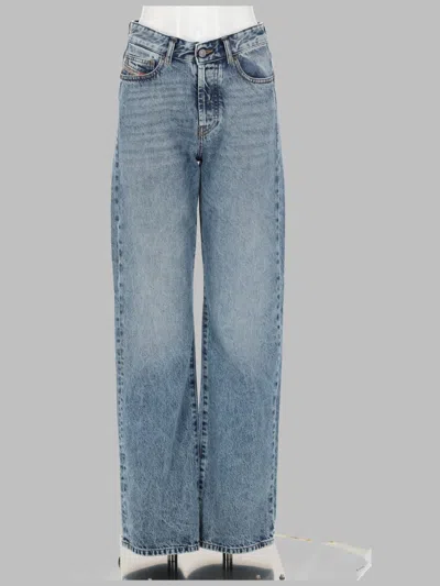 Diesel Straight Leg 1971 D-sent Jeans In Blue