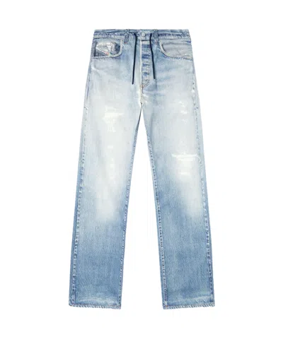 Diesel Straight-leg Jeans In Blue