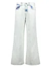Diesel Blue Flare Jeans 1978 D-akemi 09l33 In Blue