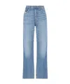 Diesel Stone-washed Logo-patch Jeans In Blue