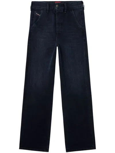 Diesel Straight-leg Jeans In Blue