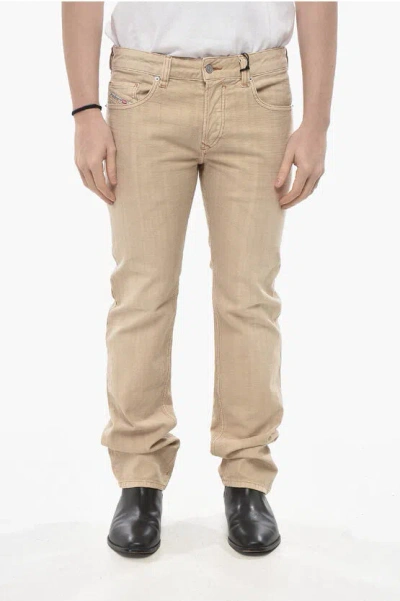 Diesel Straight-leg Jeans Safado-x With Visible Stitching 19cm L.32 In Neutral