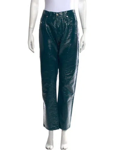 Pre-owned Diesel Straight Leg Pants In Green