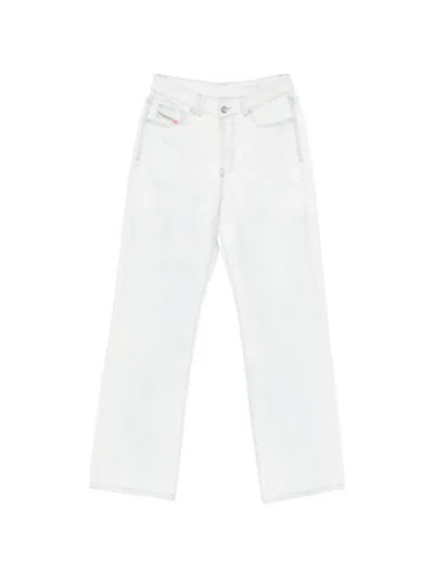 Diesel Straight Trousers In Blue
