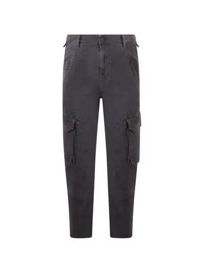 Diesel Straight-cut Cargo Jeans In Multi