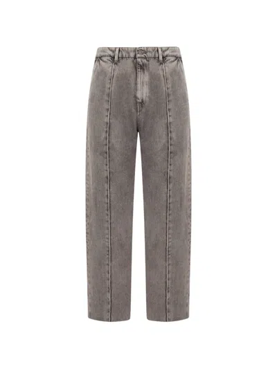 Diesel Straight-leg Distressed Jeans In Brown
