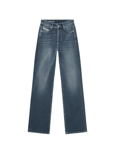 Diesel Straight-leg Jeans In Blue