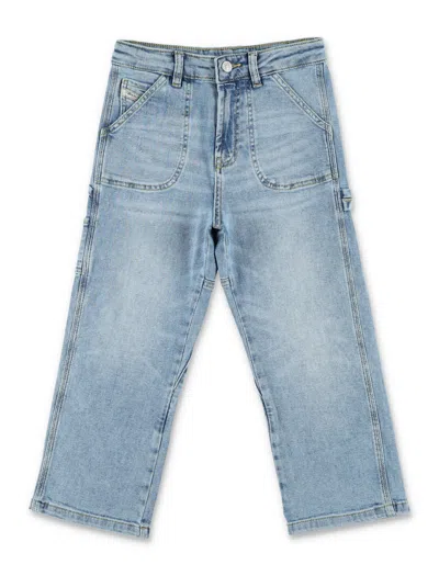 Diesel Straight-leg Utility Jeans For Boys In Multi