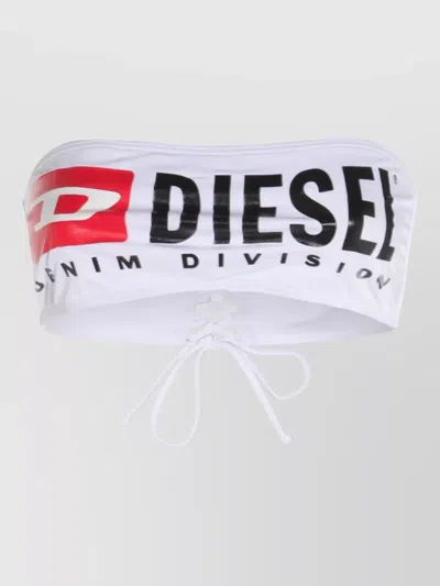 Diesel Strapless Beach Dress Lace Up Back