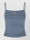 Diesel Strappy Ribbed Sleeveless Top